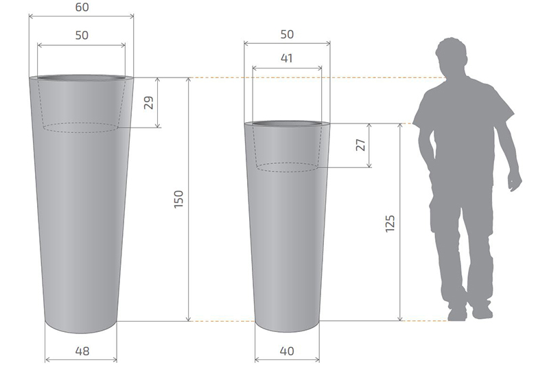 Donica ogrodowa Neptun