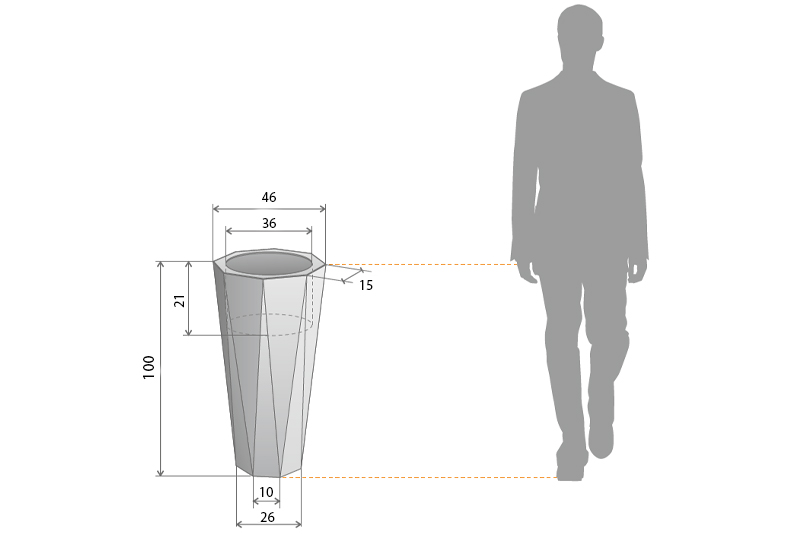 Donica ogrodowa Octavia