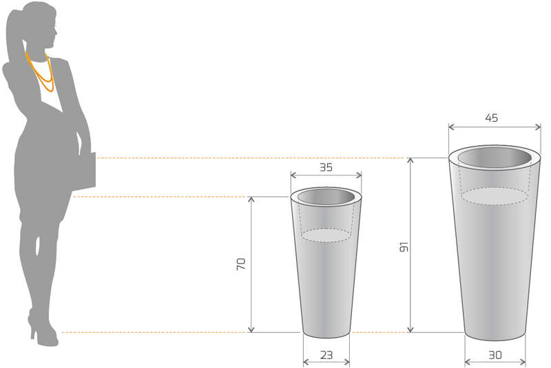 Donica ogrodowa Venus