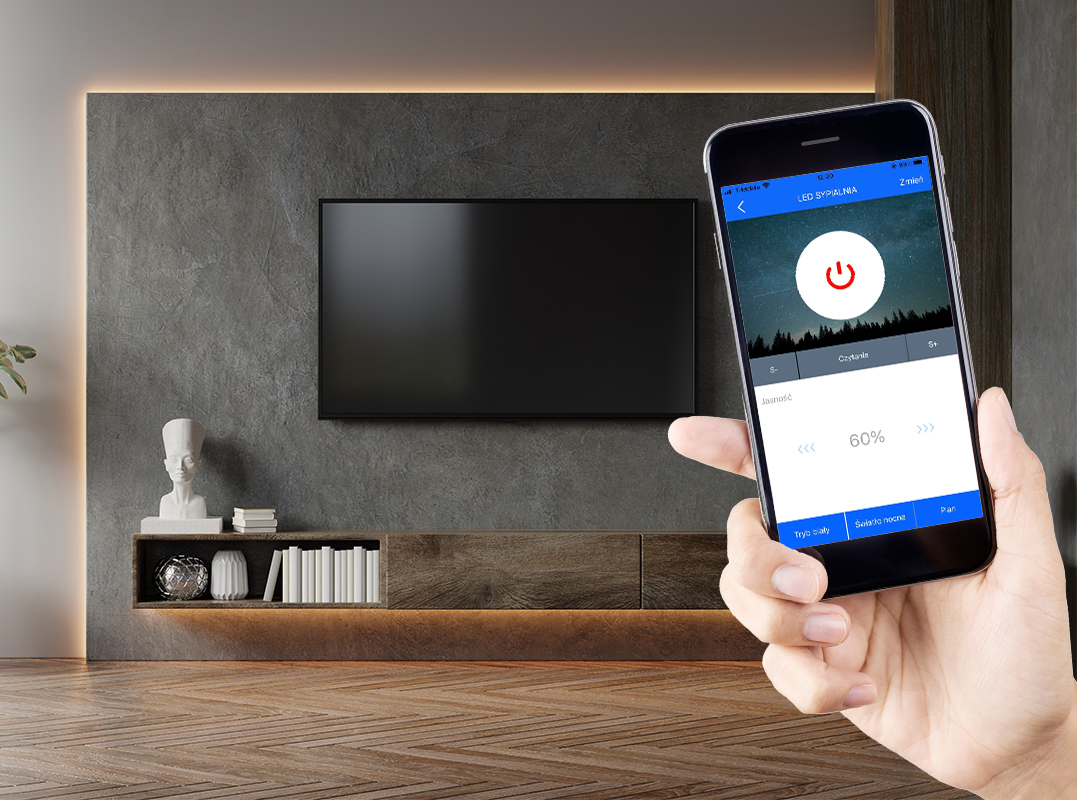 Sterownik LED Wi-Fi do taśm LED 12V 5IN1STER