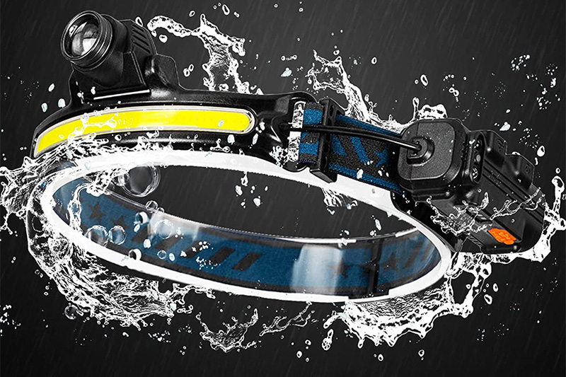 Latarka czołowa LED Zoom z czujnikiem ruchu LZ01 DECHLZOOM01