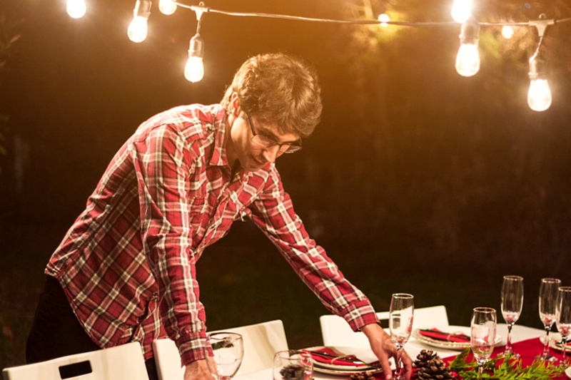 Girlanda świetlna ogrodowa GZ01 10m z żarówkami E27 DecGirlZar1PM