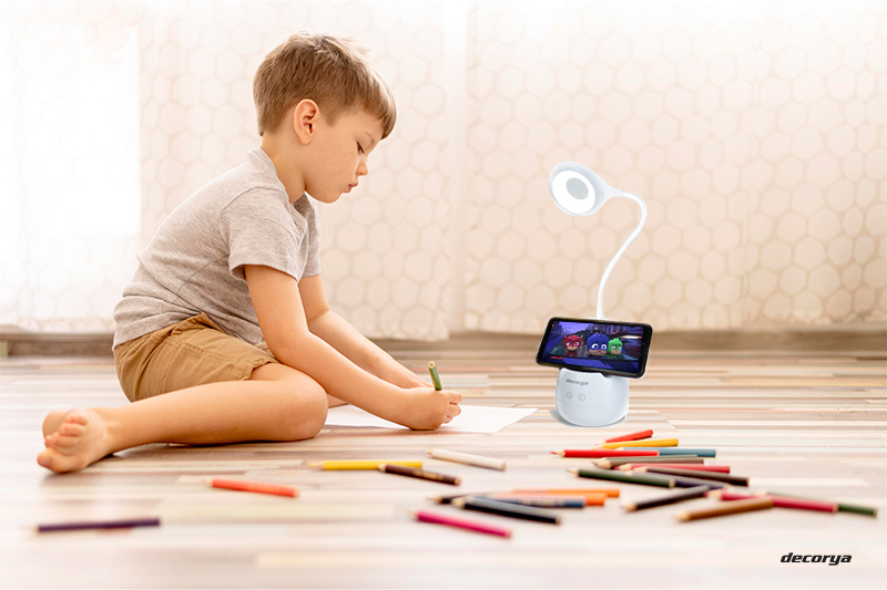 Lampa biurkowa LED LB05 z organizerem DecLampBi05