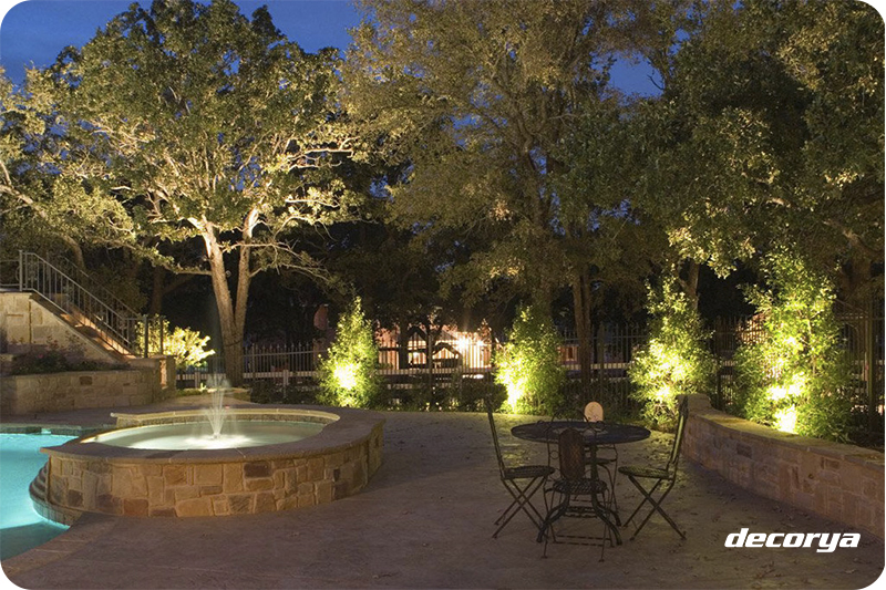 Reflektor ogrodowy wbijany RB01 na żarówkę GU10 DecRefBush01