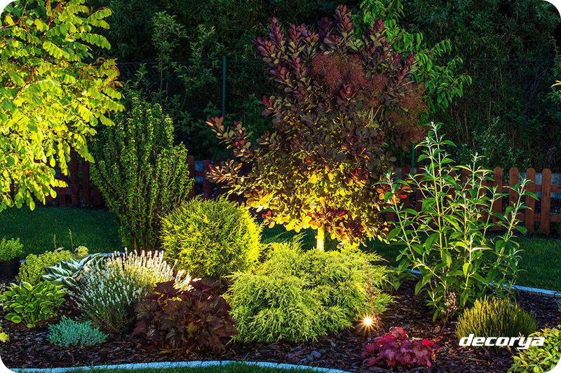 Reflektor ogrodowy wbijany RB01 na żarówkę GU10 DecRefBush01