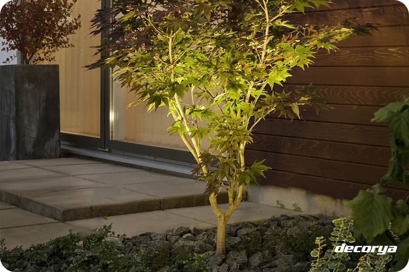 Reflektor ogrodowy wbijany RB01 na żarówkę GU10 DecRefBush01