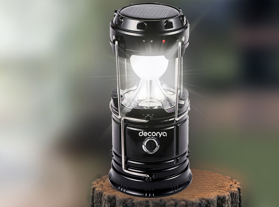 Lampka turystyczna LED C04 5W 4500K akumulatorowa deccamp04