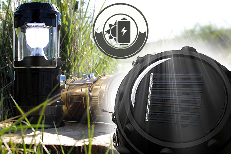 Lampka turystyczna LED C04 5W 4500K akumulatorowa deccamp04