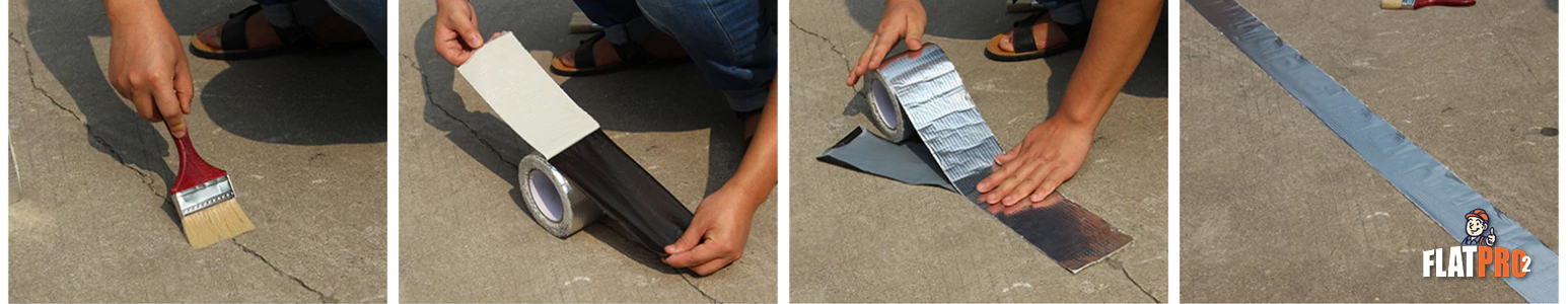 Wodoodporna taśma butylowa FlatPro2 Super Tape