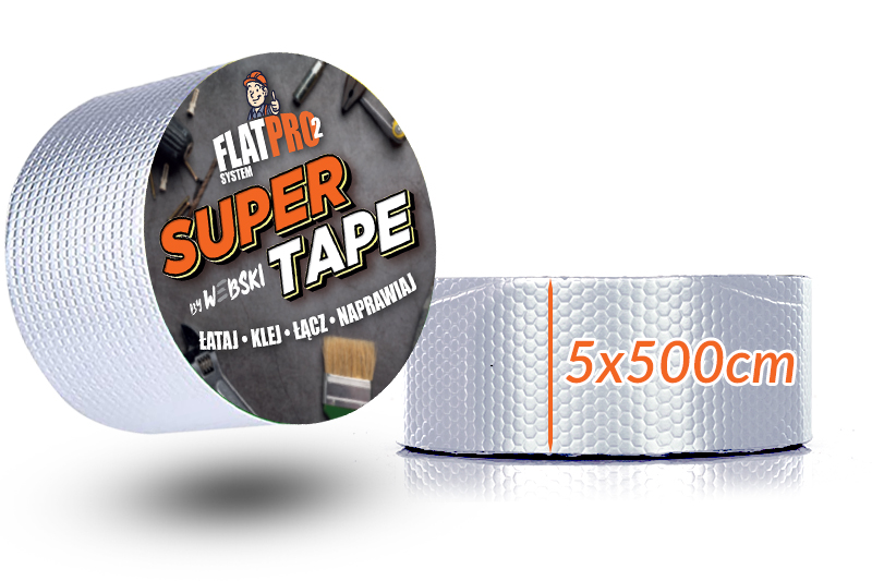 Wodoodporna taśma butylowa FlatPro2 Super Tape