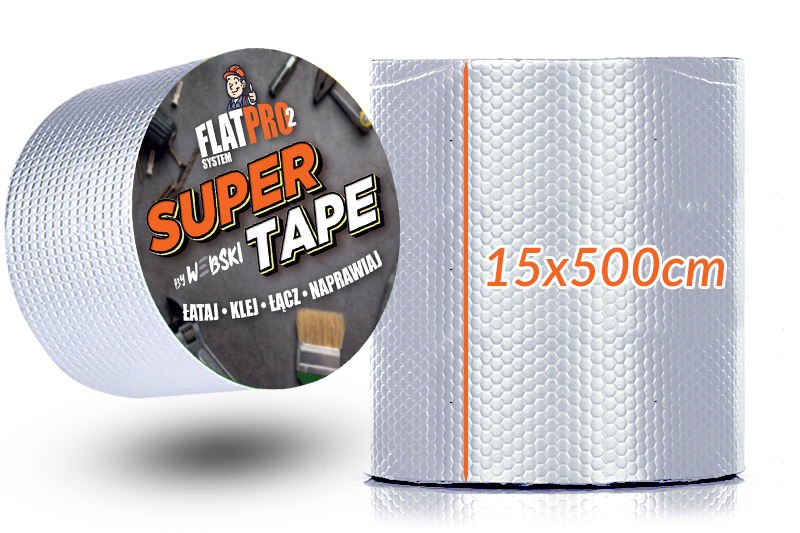 Wodoodporna taśma butylowa FlatPro2 Super Tape