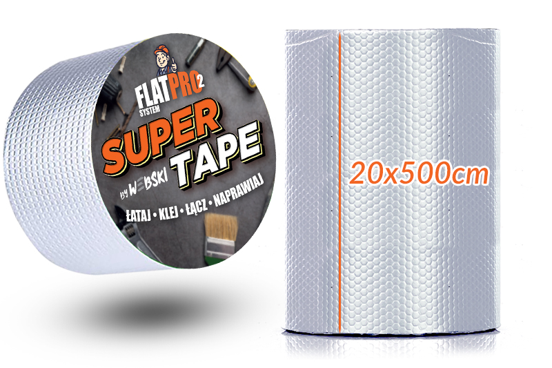 Wodoodporna taśma butylowa FlatPro2 Super Tape