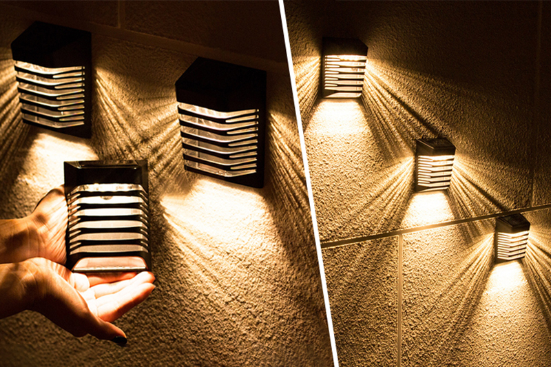 Kinkiet solarny LED z czujnikiem zmierzchu KSZ04