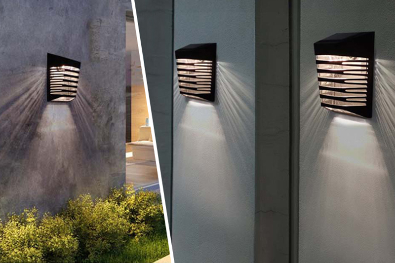 Kinkiet solarny LED z czujnikiem zmierzchu KSZ04