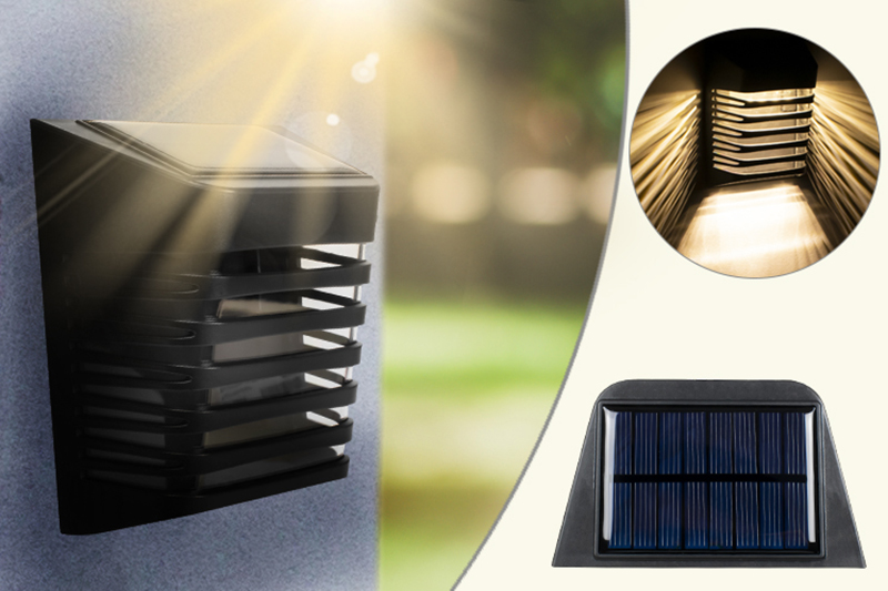 Kinkiet solarny LED z czujnikiem zmierzchu KSZ04