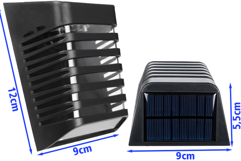 Kinkiet solarny LED z czujnikiem zmierzchu KSZ04