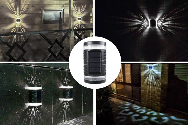 Kinkiet solarny LED z czujnikiem zmierzchu KSZ05