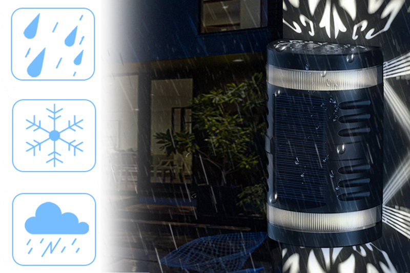 Kinkiet solarny LED z czujnikiem zmierzchu KSZ05