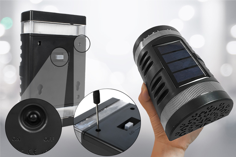 Kinkiet solarny LED z czujnikiem zmierzchu KSZ05