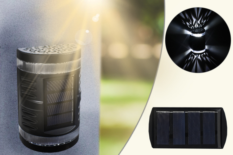 Kinkiet solarny LED z czujnikiem zmierzchu KSZ05