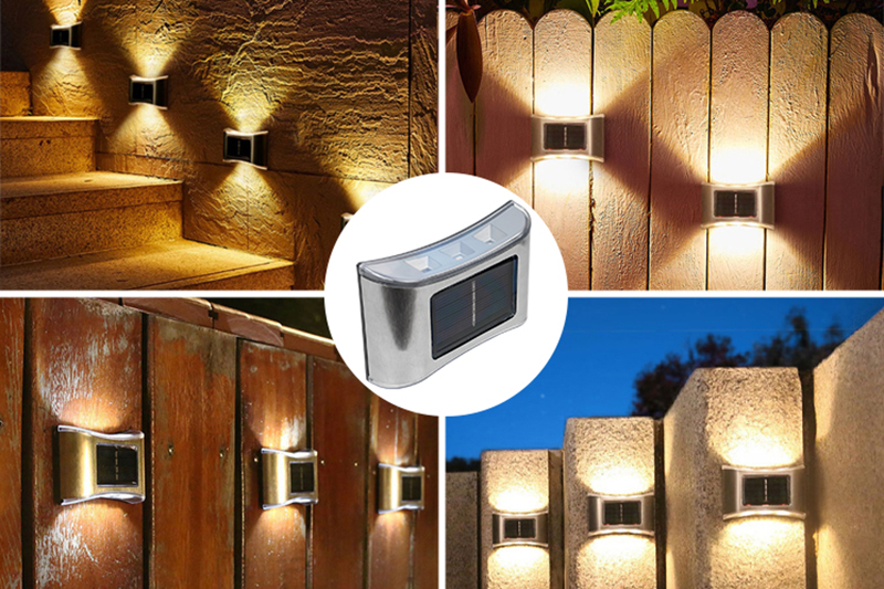 Kinkiet solarny LED z czujnikiem zmierzchu KSZ07