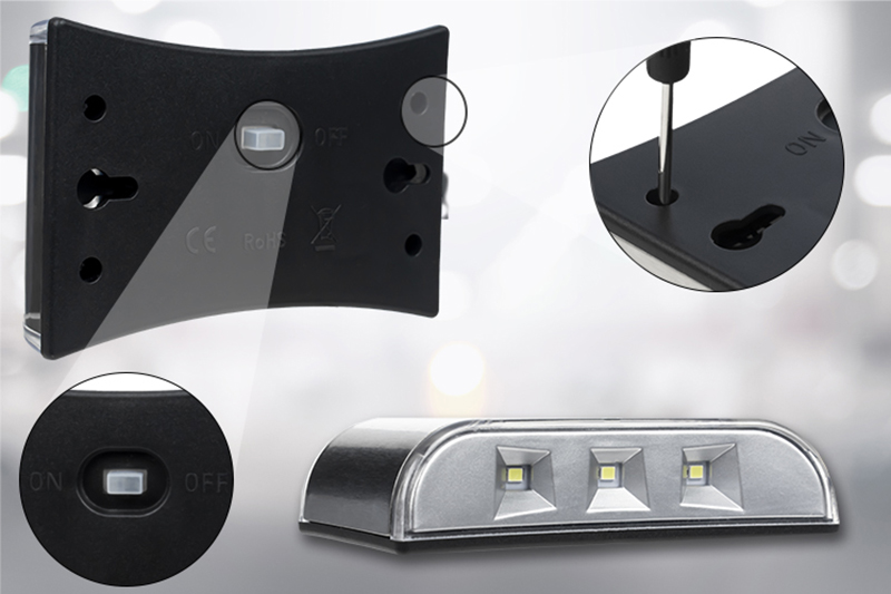 Kinkiet solarny LED z czujnikiem zmierzchu KSZ07