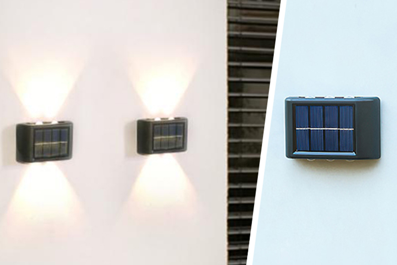 Kinkiet solarny LED z czujnikiem zmierzchu KSZ09