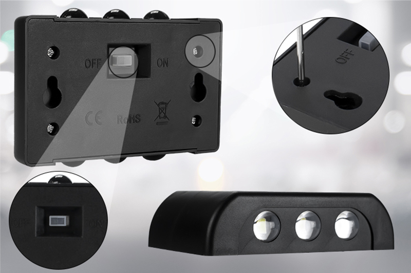 Kinkiet solarny LED z czujnikiem zmierzchu KSZ09