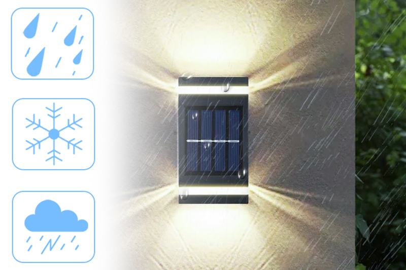 Kinkiet solarny LED z czujnikiem zmierzchu KSZ06