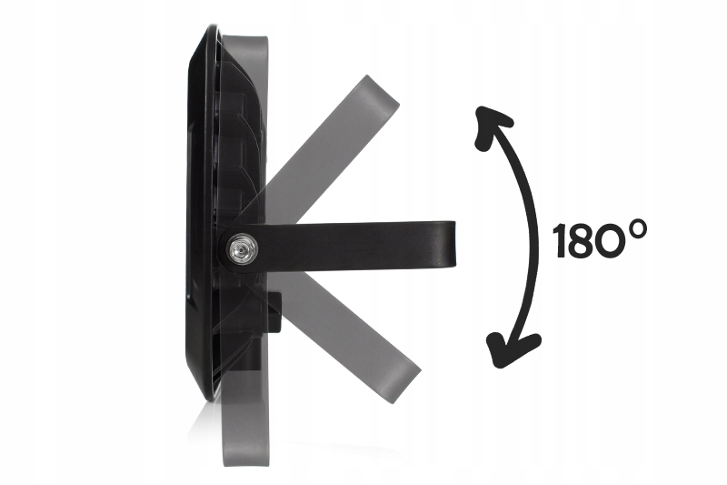 Naświetlacz LED z czujnikiem ruchu i zmierzchu 100W