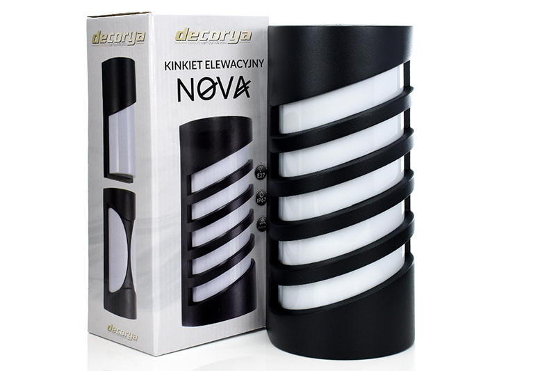 Kinkiet zewnętrzny Nova Mirror 40W E27 230V