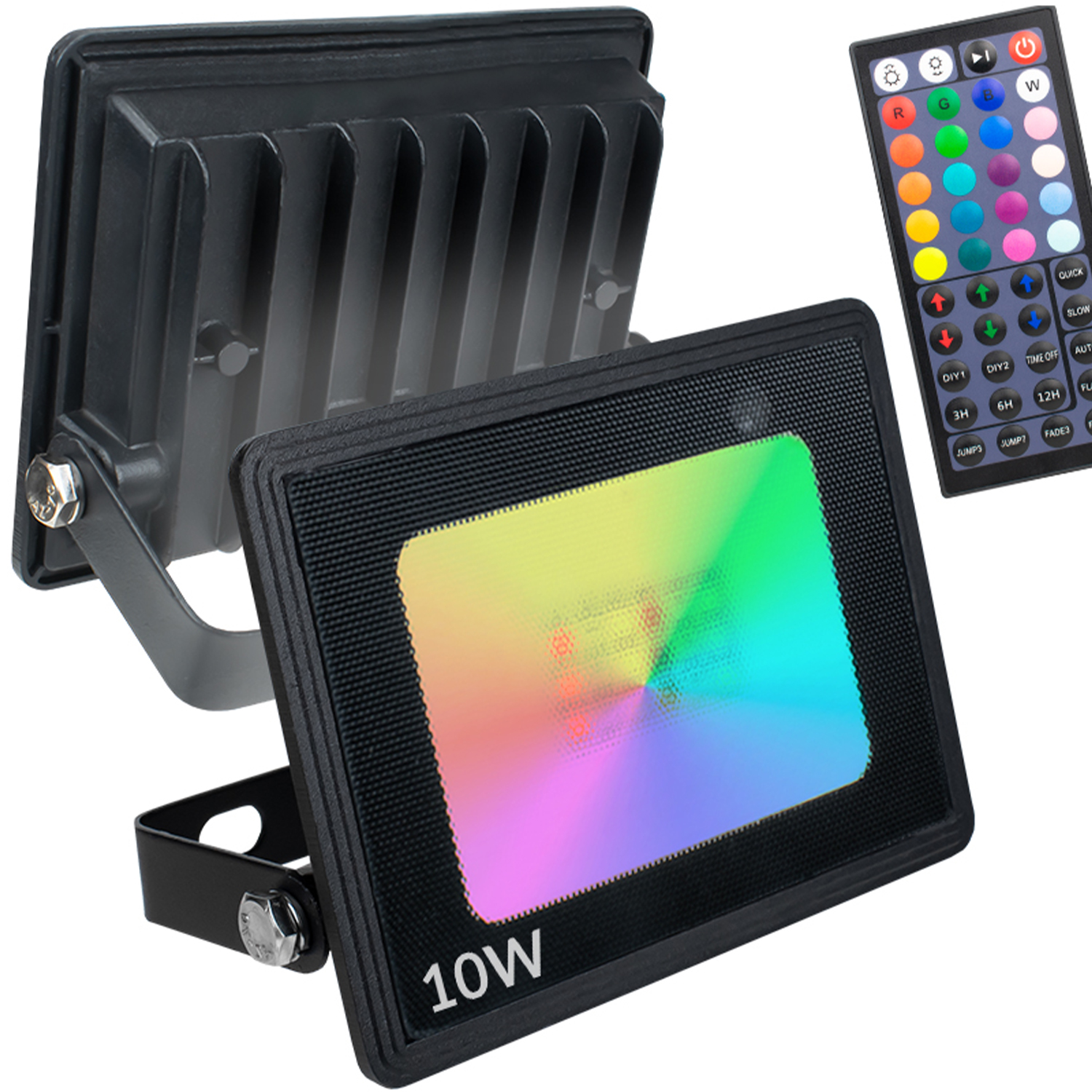 NasRGB_10W_min01 Naświetlacz LED RGB 10W 1200lm