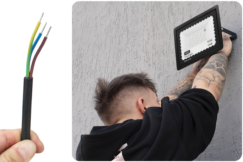 Naświetlacz reflektor LED Decorya RGB 50W 6000lm IP66