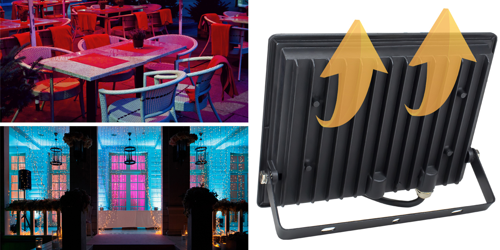 Naświetlacz LED RGB 50W 6000lm