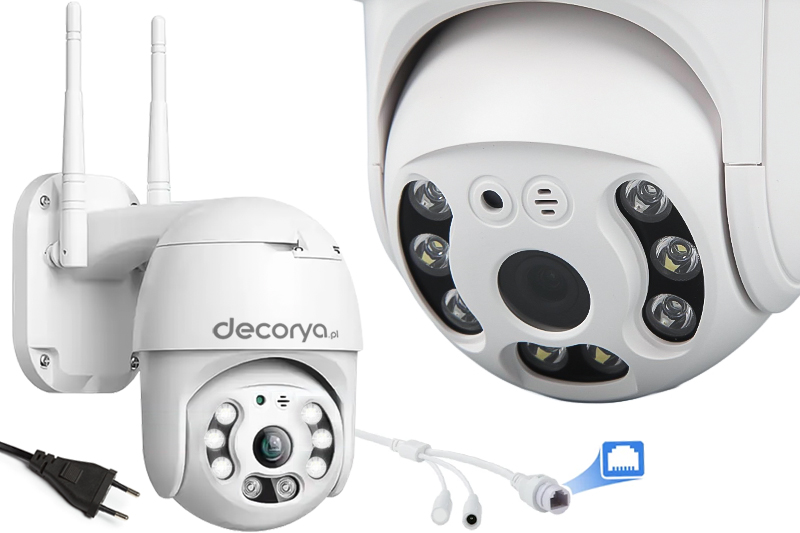 Kamera obrotowa WiFi do monitoringu domu DC01