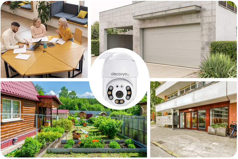 Kamera obrotowa WiFi do monitoringu domu DC01