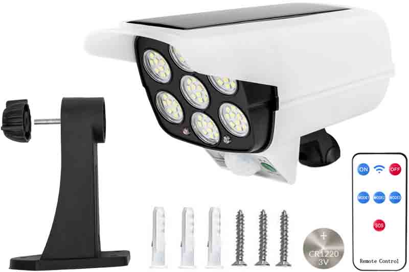 Atrapa kamery zewnętrznej DCF01 z lampą LED i czujnikiem ruchu