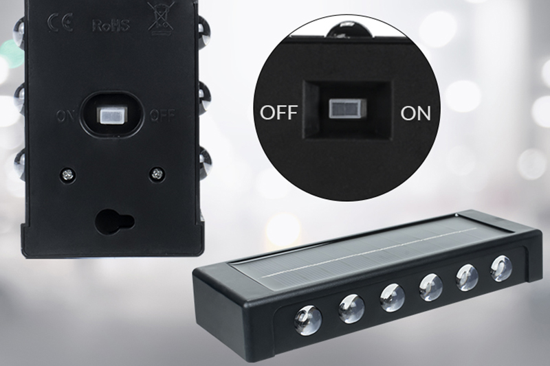 Kinkiet solarny LED z czujnikiem zmierzchu KSZ10