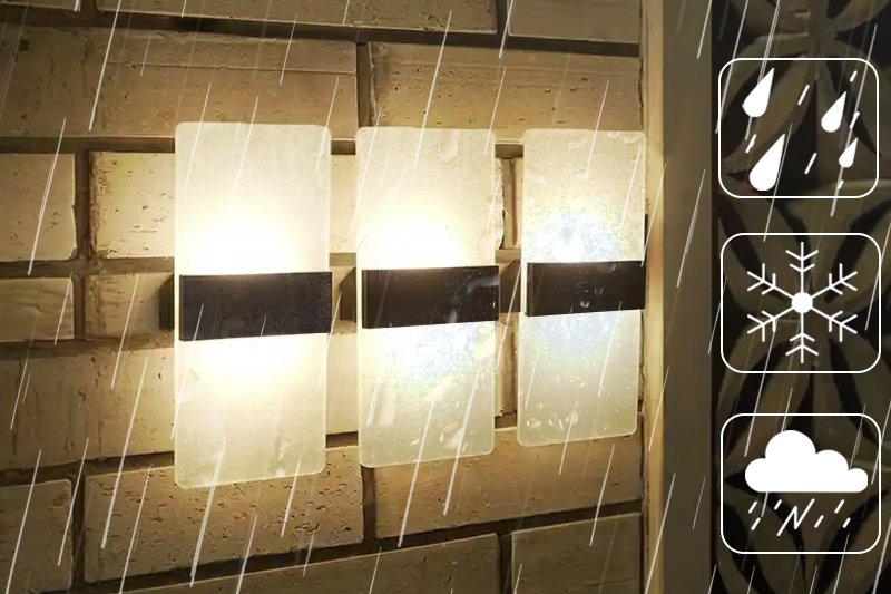 Kinkiet solarny LED z czujnikiem zmierzchu KSA13