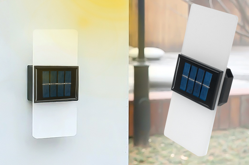 Kinkiet solarny LED z czujnikiem zmierzchu KSA12