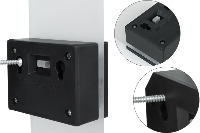 Kinkiet solarny LED z czujnikiem zmierzchu KSA11