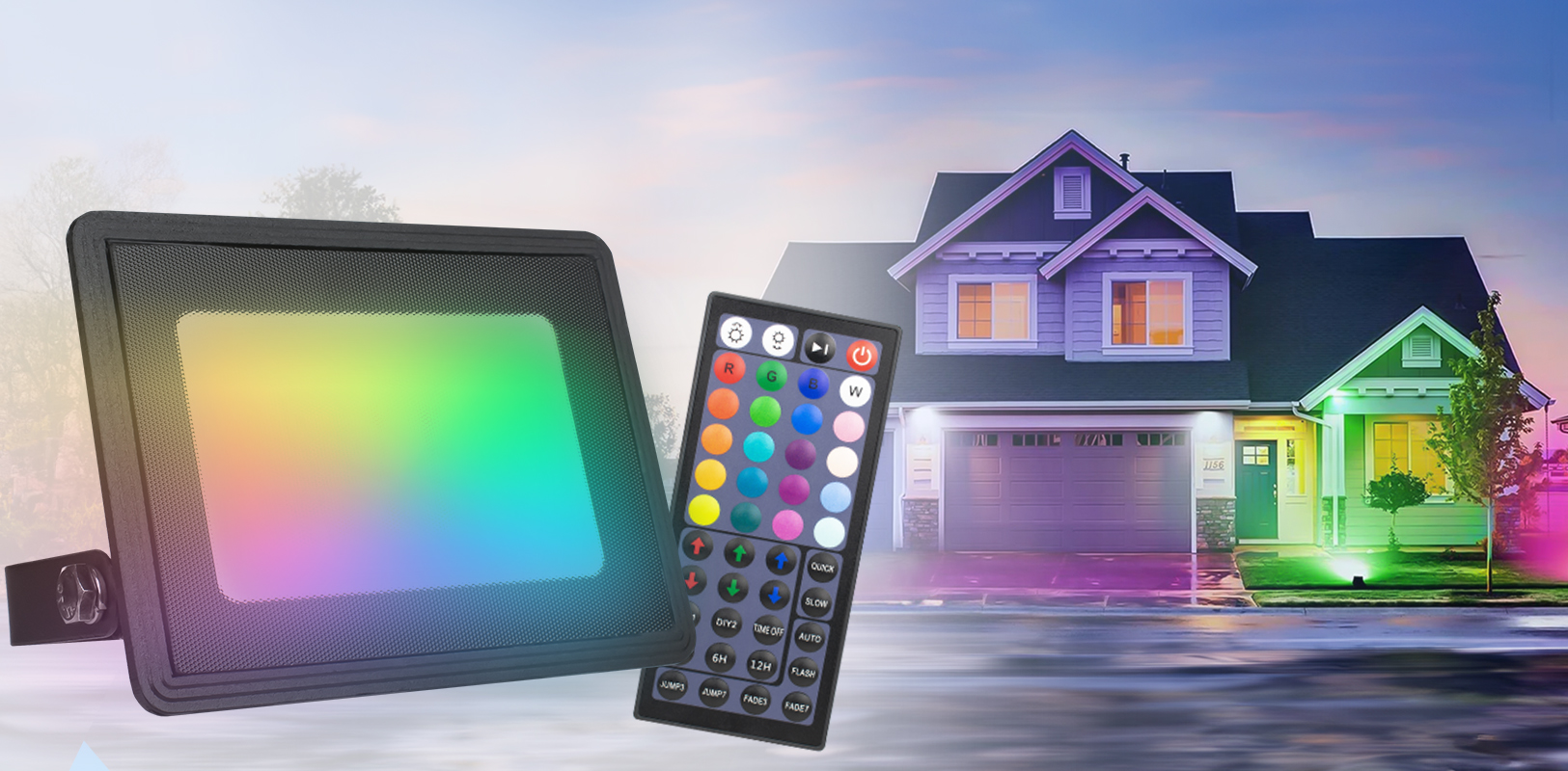 Naświetlacz LED RGB 30W 3600lm