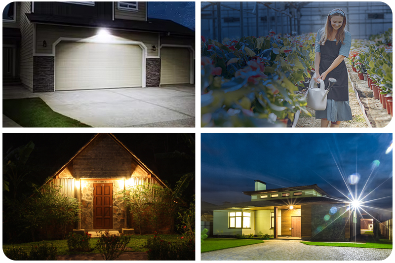 Naświetlacz solarny LED wodoodporny Hammer 120W IP65 z pilotem