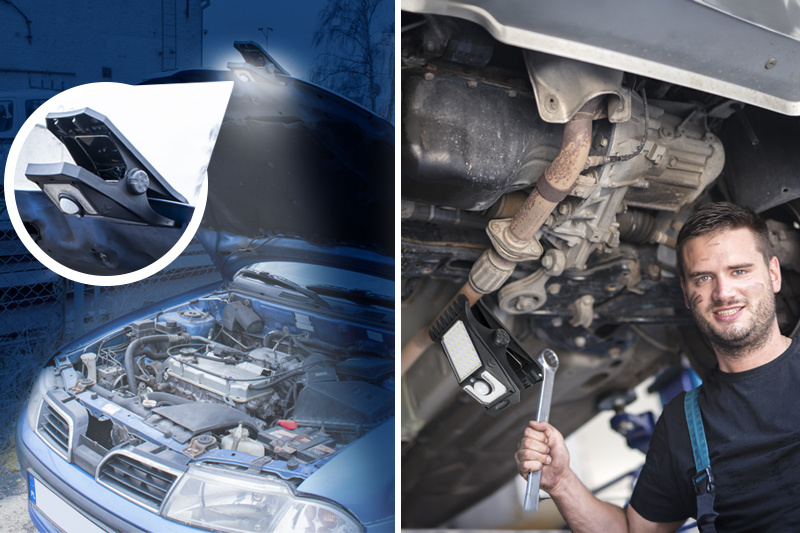 Lampa solarna z klipsem z czujnikiem ruchu i zmierzchu LSC02