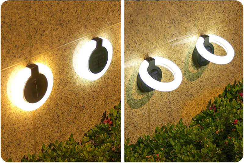 Lampka solarna wbijana w ziemię / ścienna LSR01