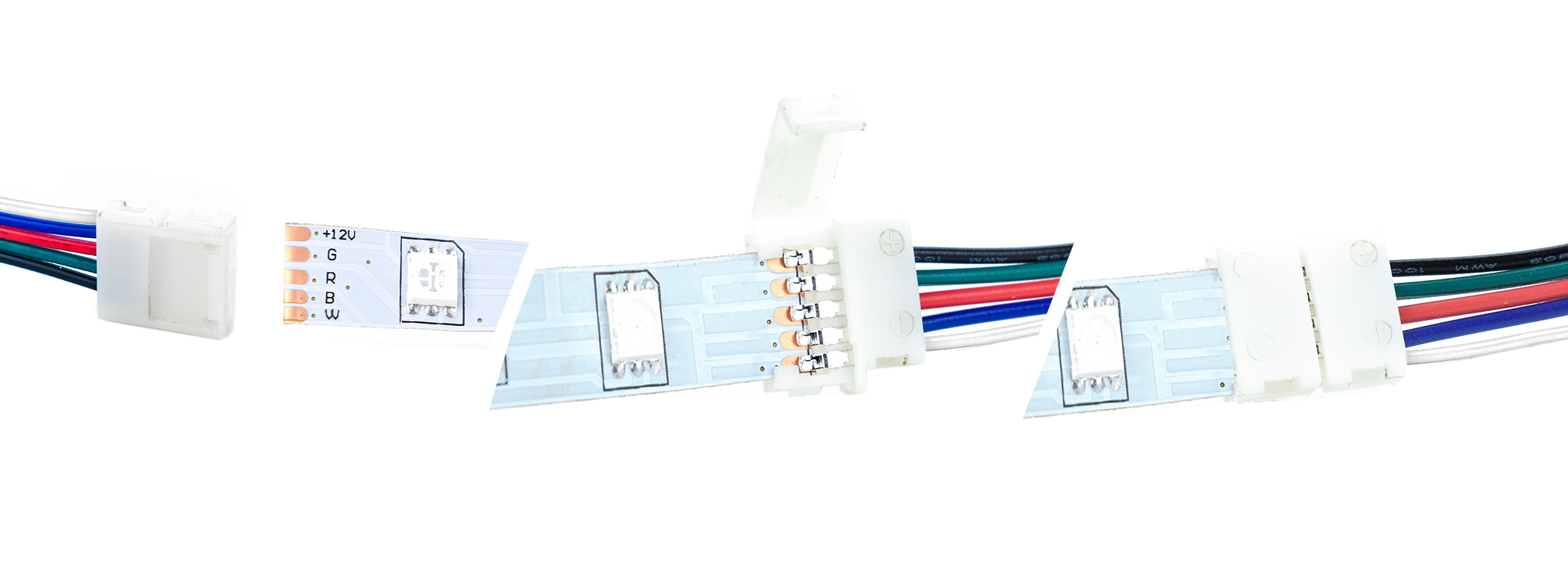 Złączka taśmy LED RGBW 10mm