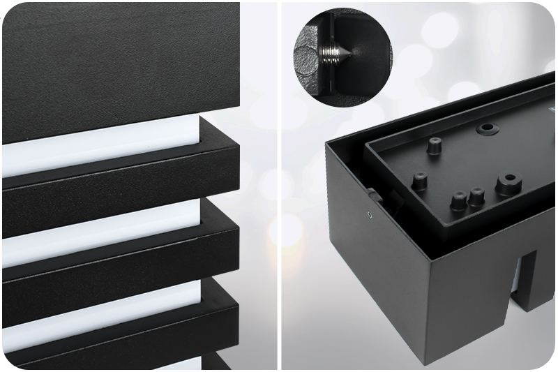 Kinkiet dekoracyjny zewnętrzny / wewnętrzny Koga KZK01 E27 IP55