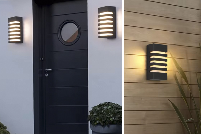 Kinkiet dekoracyjny zewnętrzny / wewnętrzny Koga KZK01 E27 IP55