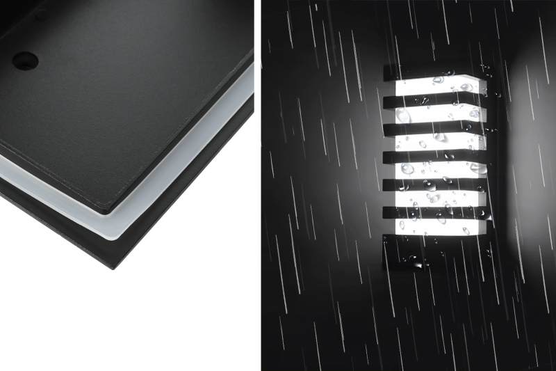 Kinkiet dekoracyjny zewnętrzny / wewnętrzny Koga KZK01 E27 IP55