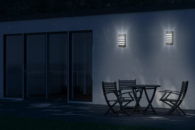 Kinkiet dekoracyjny zewnętrzny / wewnętrzny Koga KZK01 E27 IP55